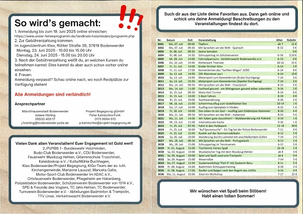 Ferienpass 2025_Seiten 2 und 3-1.jpg Ferienpass 2025_Seiten 2 und 3-1.jpg © Münchhausenstadt Bodenwerder
